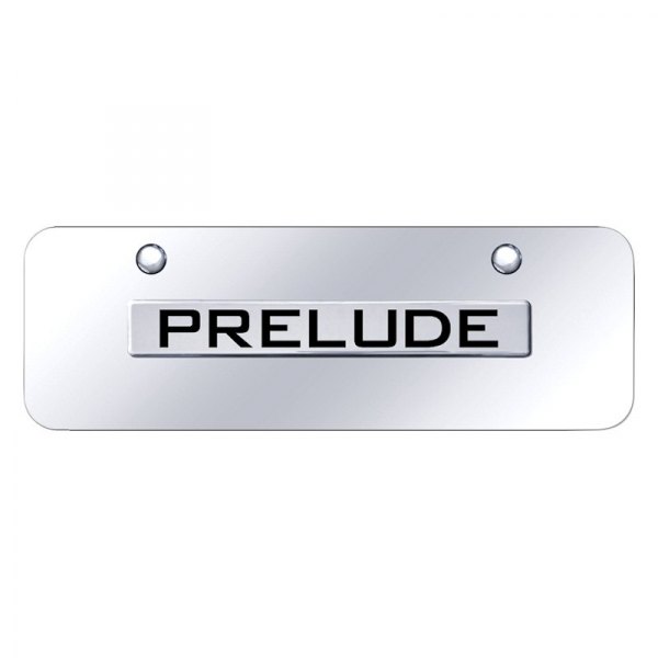 Autogold® - Mini Size License Plate with 3D Prelude Logo
