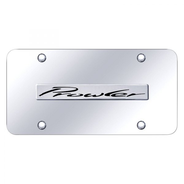 Autogold® - License Plate with 3D Prowler Logo