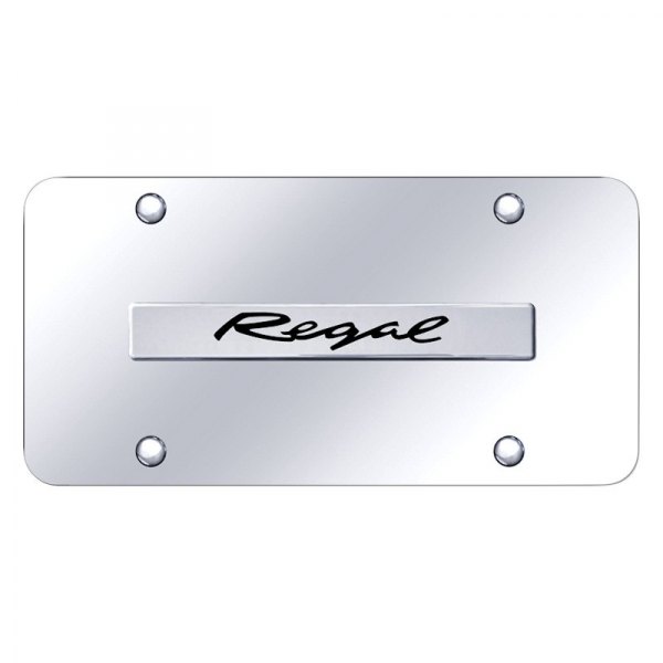 Autogold® - License Plate with 3D Regal Logo