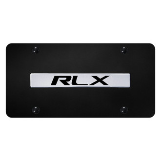 Autogold® - License Plate with 3D Chrome RLX Logo