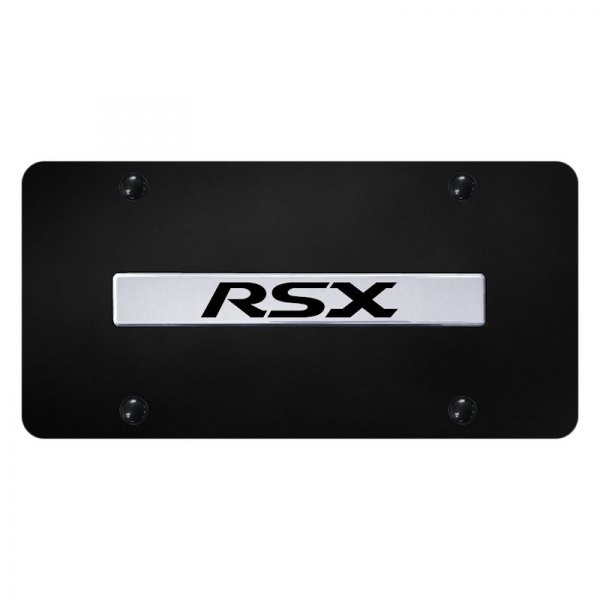 Autogold® - License Plate with 3D RSX Logo