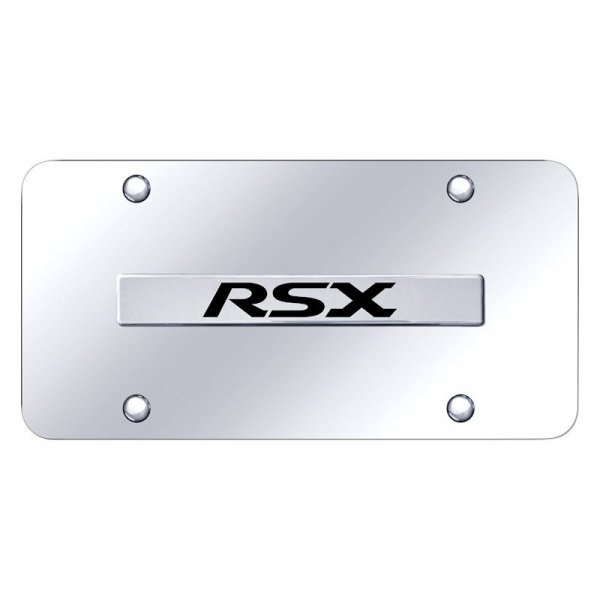 Autogold® - License Plate with 3D RSX Logo
