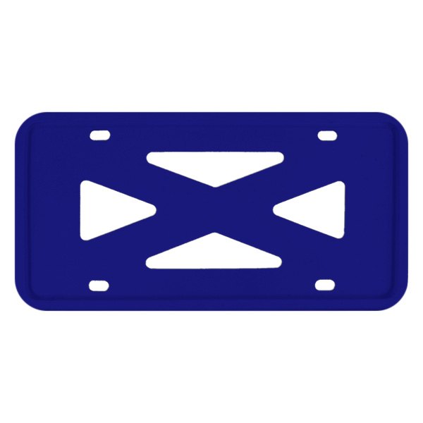 Autogold® - 4-Hole Wide Rail License Plate Frame