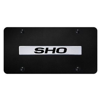 Autogold® - License Plate with 3D Chrome SHO Logo