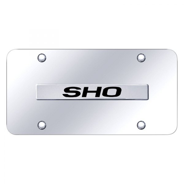 Autogold® - License Plate with 3D SHO Logo