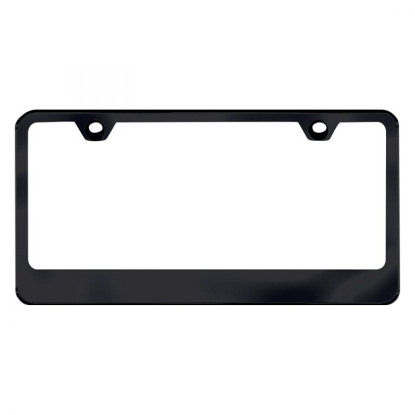 Autogold® - Thin Wide Bottom License Plate Frame
