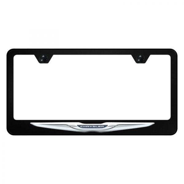 Autogold® - UV Printed License Plate Frame with Chrysler Logo
