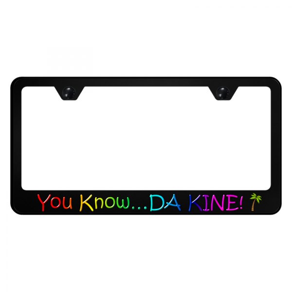 Autogold® - UV Printed License Plate Frame with DA KINE Logo