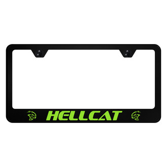Autogold® - UV Printed License Plate Frame with Hellcat Logo