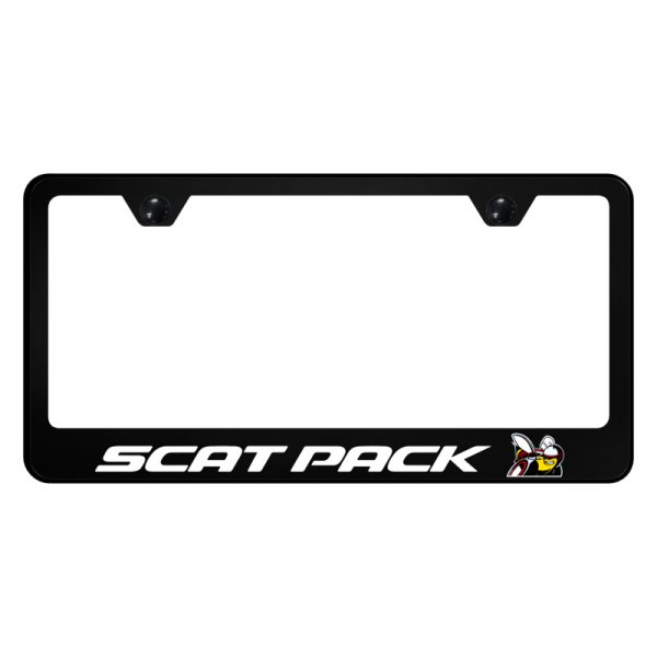 Autogold® - UV Printed License Plate Frame with Scat Pack Logo