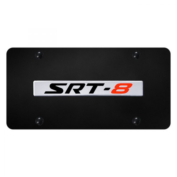 Autogold® - License Plate with 3D SRT-8 Logo