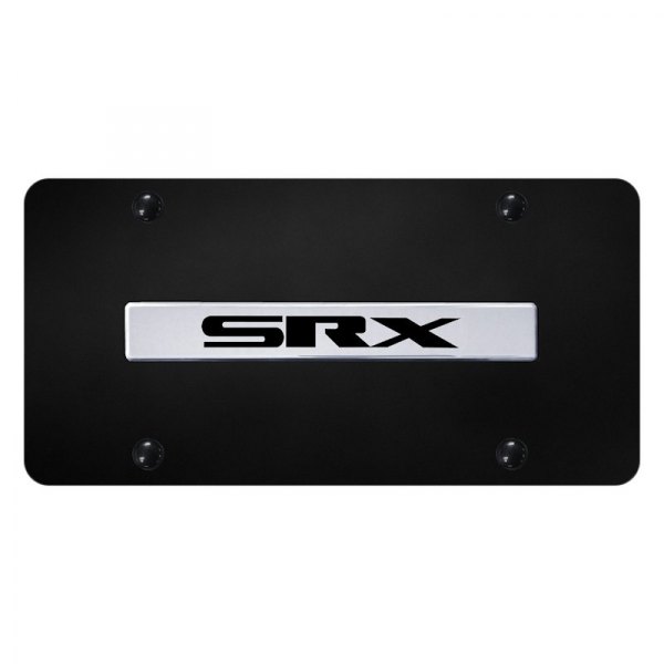 Autogold® - License Plate with 3D SRX Logo