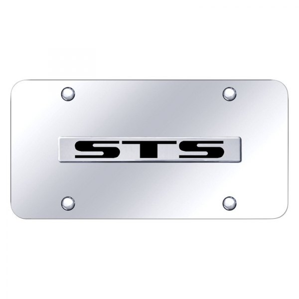 Autogold® - License Plate with 3D STS Logo
