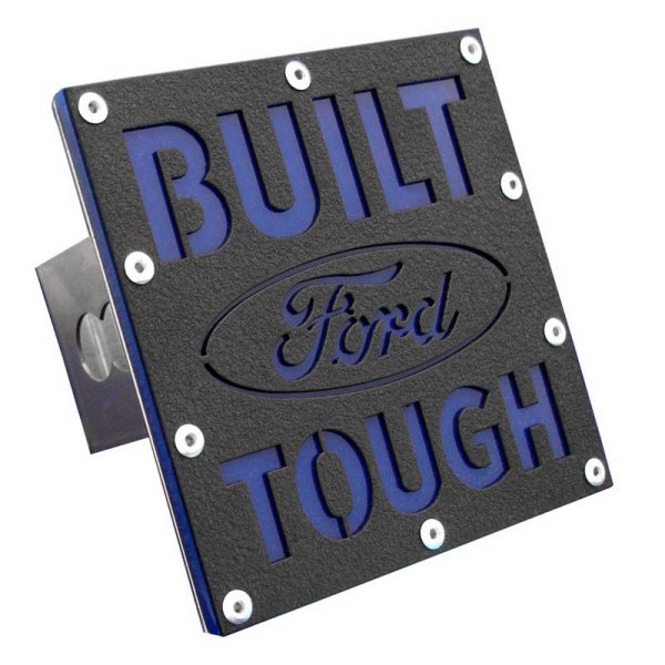 Autogold® - Hitch Cover with Ford Built Tough Logo for 2" Receivers