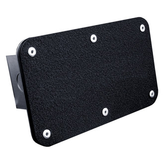 Autogold® - Chrome Blank Rectangle Hitch Cover for 2" Receivers