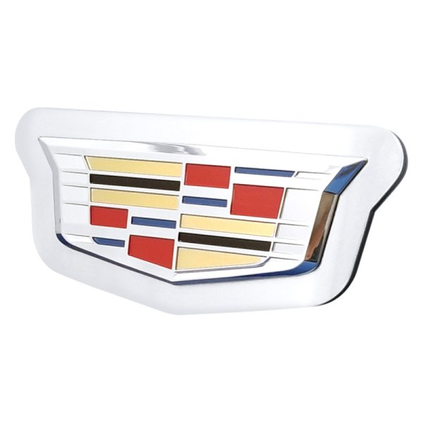 Autogold® - Chrome on Mirrored Hitch Cover with 2014 Cadillac Logo for 2" Receivers