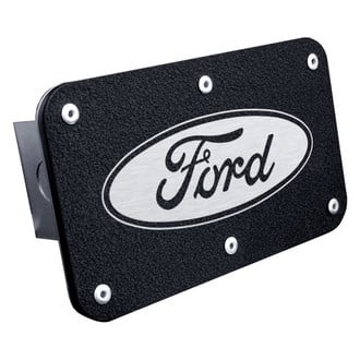 Autogold® - Class 3 Hitch Cover with Ford Logo for 2" Receivers