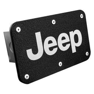 Autogold® - Hitch Cover with Jeep Logo for 2" Receivers