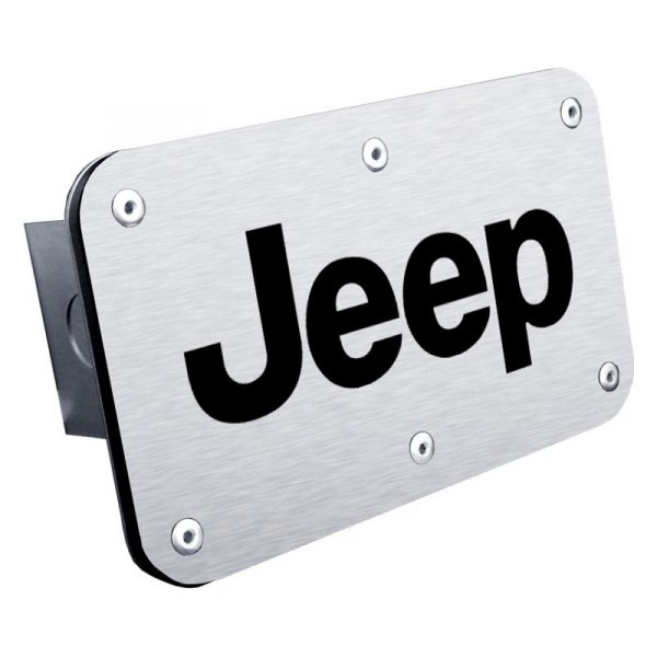 Autogold® - Hitch Cover with Jeep Logo for 2" Receivers