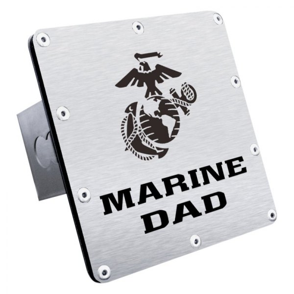 Autogold® - Hitch Cover with Marine Dad Logo for 2" Receivers