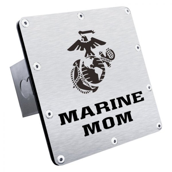 Autogold® - Hitch Cover with Marine Mom Logo for 2" Receivers
