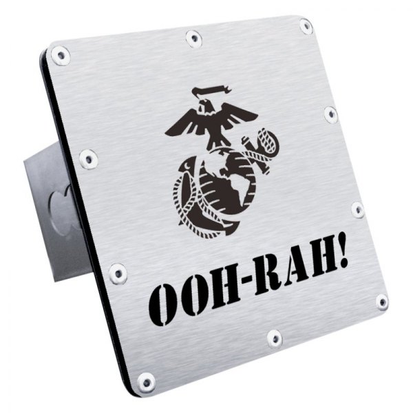 Autogold® - Hitch Cover with OOH-RAH! Logo for 2" Receivers