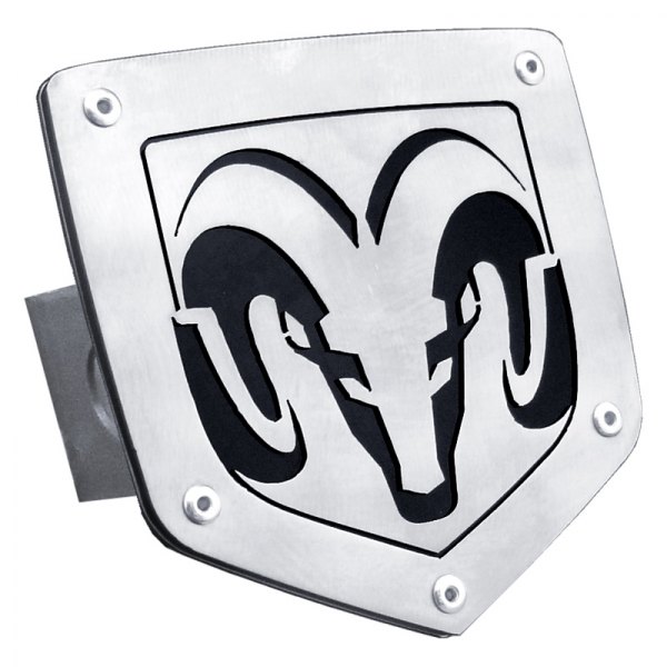 Autogold® - Laser Cut Hitch Cover with Ram Logo
