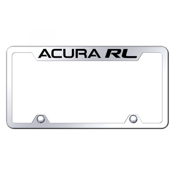Autogold® - Truck License Plate Frame with Laser Etched Acura RL Logo