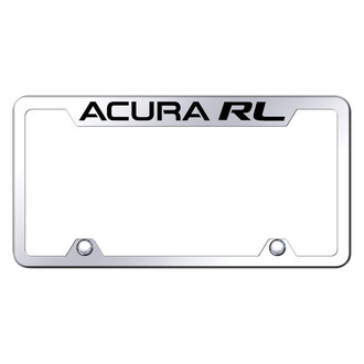 Autogold® - Truck Chrome License Plate Frame with Laser Etched Acura RL Logo