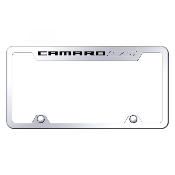 Camaro Chrome License Plate Car Tag Vanity Plate 