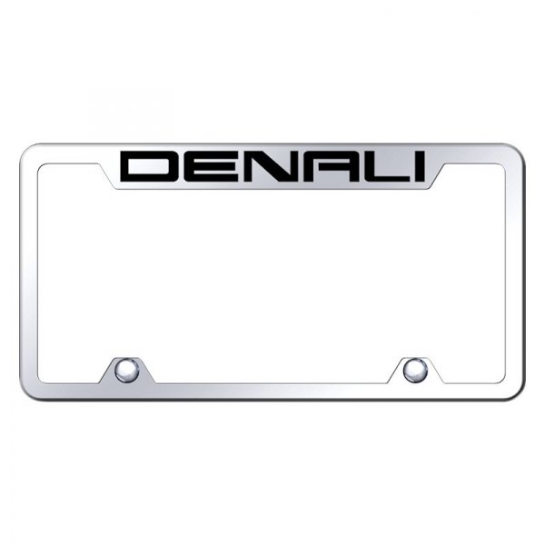 Autogold® - Truck License Plate Frame with Laser Etched Denali Logo