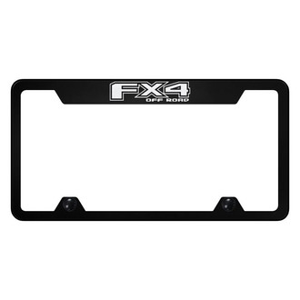 Autogold® - Truck License Plate Frame with Laser Etched FX4 Logo