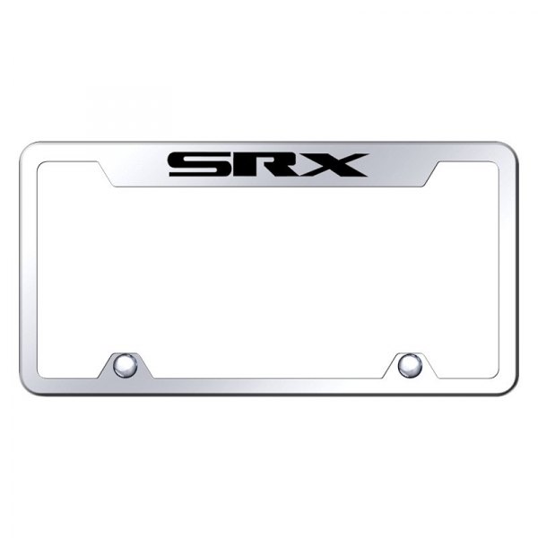 Autogold® - Truck License Plate Frame with Laser Etched SRX Logo