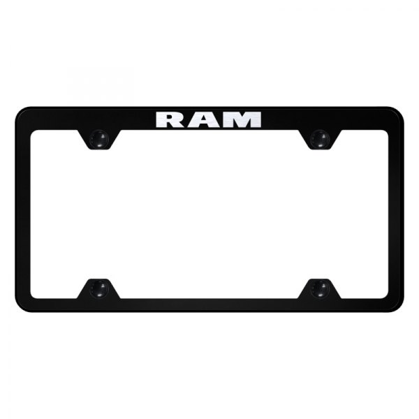 Autogold® - Wide Body License Plate Frame with Laser Etched RAM Logo