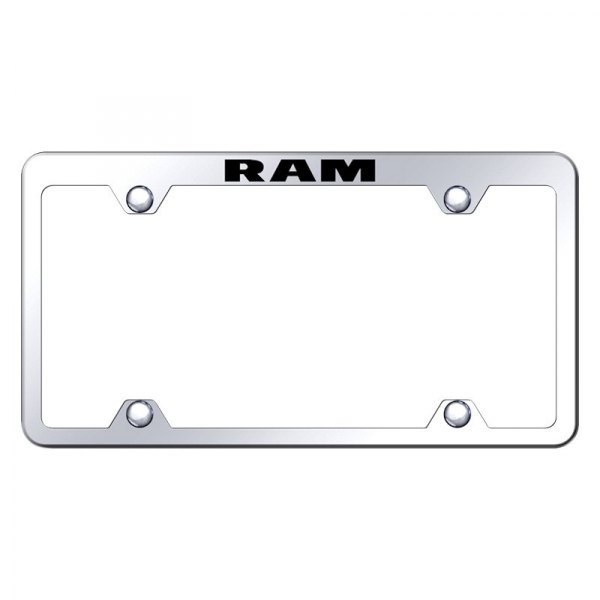 Autogold® - Wide Body License Plate Frame with Laser Etched RAM Logo