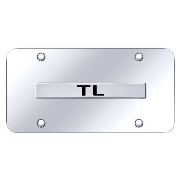 Autogold® - License Plate with 3D TL Logo