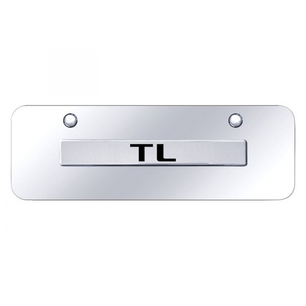 Autogold® - Mini Size License Plate with 3D TL Logo