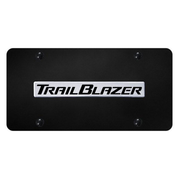Autogold® - License Plate with 3D Trailblazer Logo