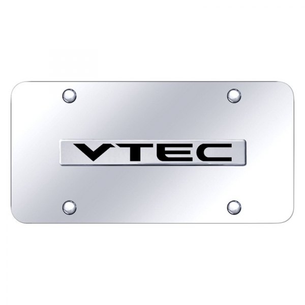Autogold® - License Plate with 3D VTEC Logo