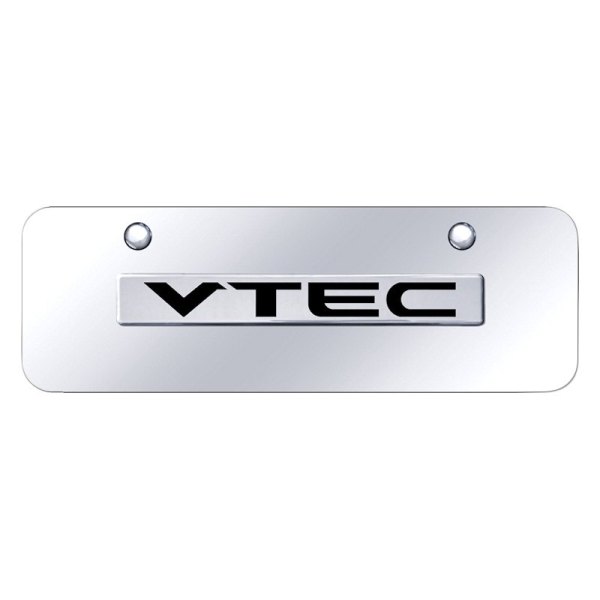 Autogold® - Mini Size License Plate with 3D VTEC Logo