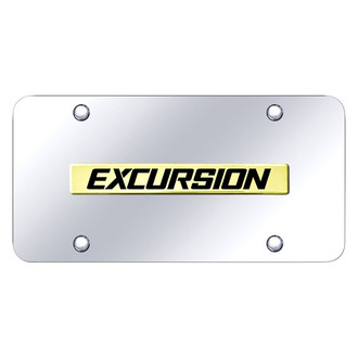 Autogold® - License Plate with 3D Logo