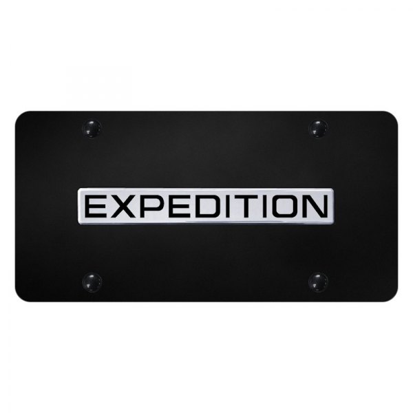 Autogold® - License Plate with 3D Expedition Logo