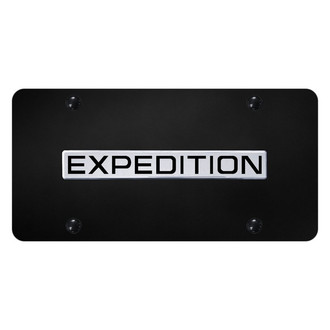 Autogold® - License Plate with 3D Expedition Logo