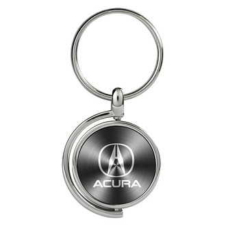 Autogold® - Acura Black Spinner Key Chain