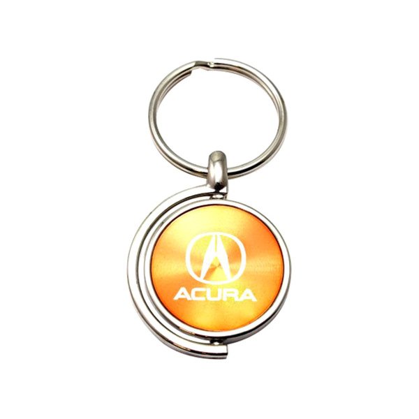 Autogold® - Acura Orange Spinner Key Chain