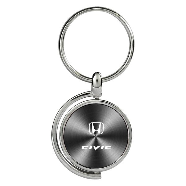 Autogold® - Civic Black Spinner Key Chain