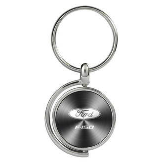Autogold® - F-150 Black Spinner Key Chain
