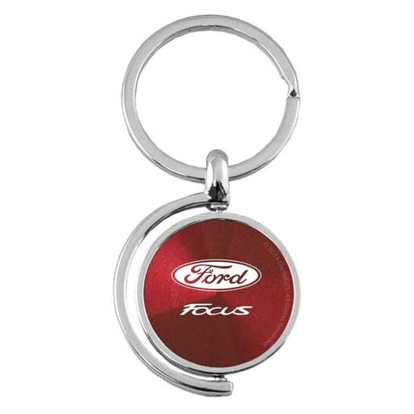 Autogold® - Ford Burgundy Spinner Key Chain
