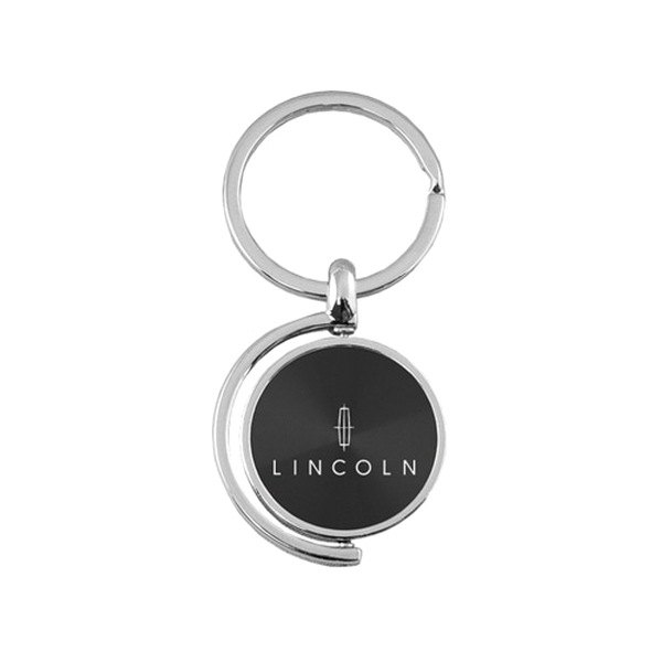 Autogold® - Lincoln Black Spinner Key Chain