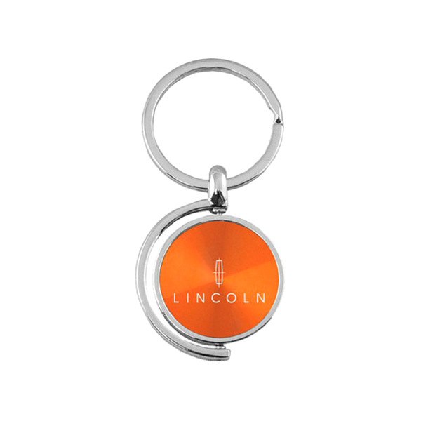 Autogold® - Lincoln Orange Spinner Key Chain